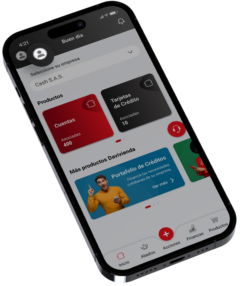 Dentro de la App, en «Perfil».